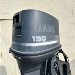 Yamaha 150HP 2 Stroke Carbureted Outboard Engine W/ Long 20" Shaft